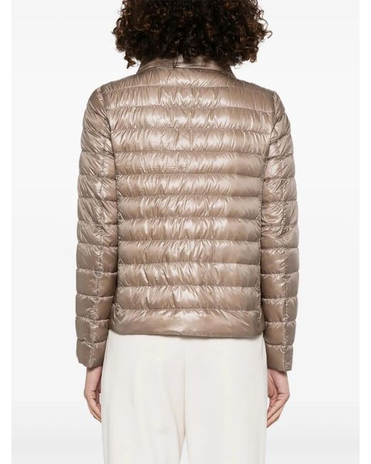 Herno Brown Reversible Down Jacket