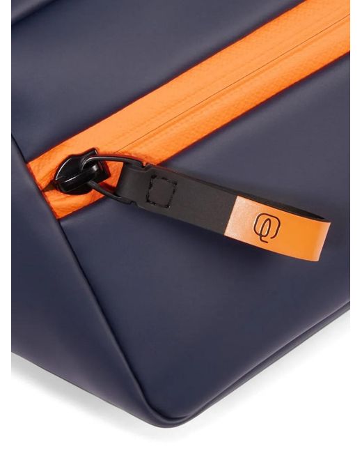 Piquadro Blue Water-Resistant Belt Bag for men