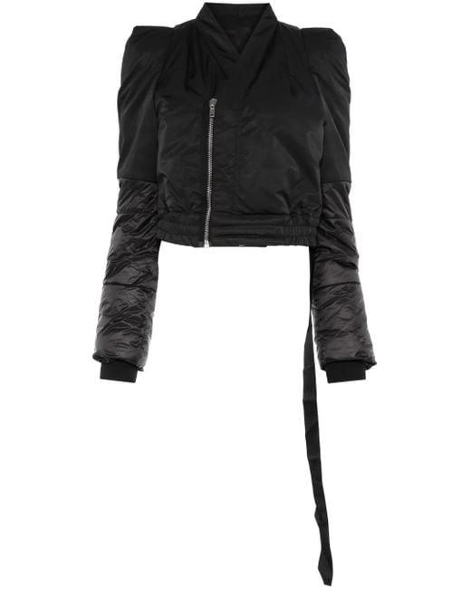 Rick Owens Black Bomber Metro