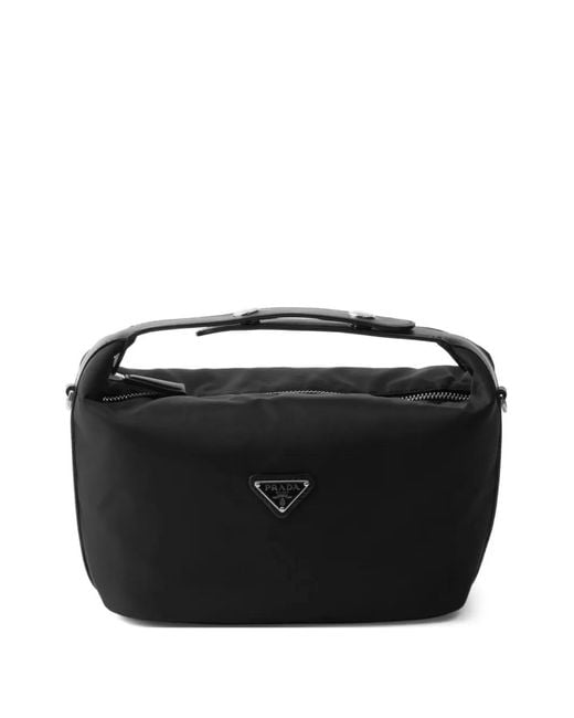 Bolso Chérie Mini De Re-Nylon Prada de color Black