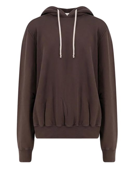 Hoodie En Coton À Lien De Resserrage Rick Owens pour homme en coloris Brown