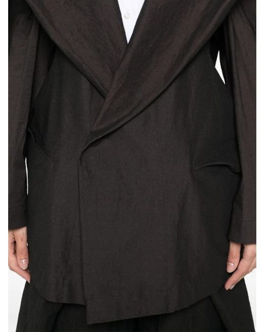 Issey Miyake Black Ample Jacket
