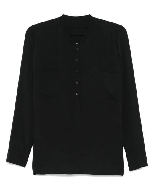 Private 0204 Black Silk Shirt