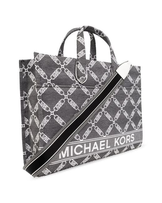 MICHAEL Michael Kors Gray Gigi Large Tote Bag