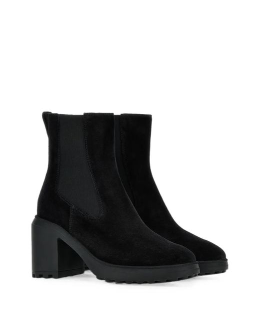Hogan Black H724 Boots