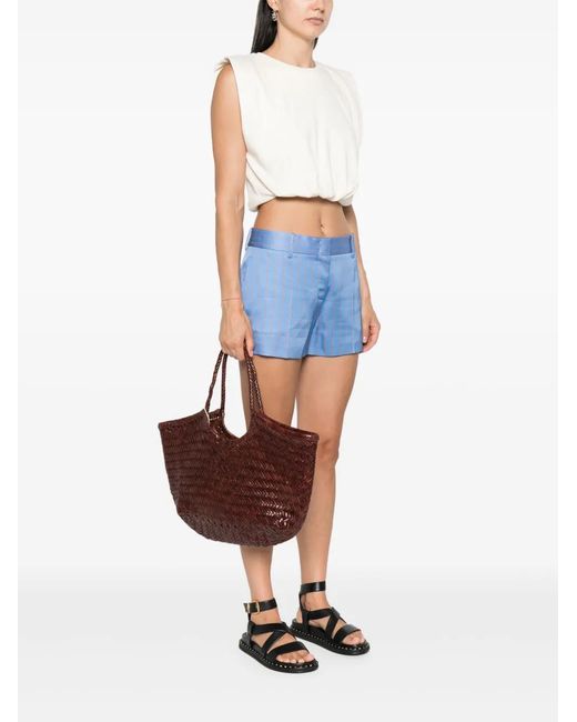 Dragon Diffusion Brown Big Nantucket Shoulder Bag