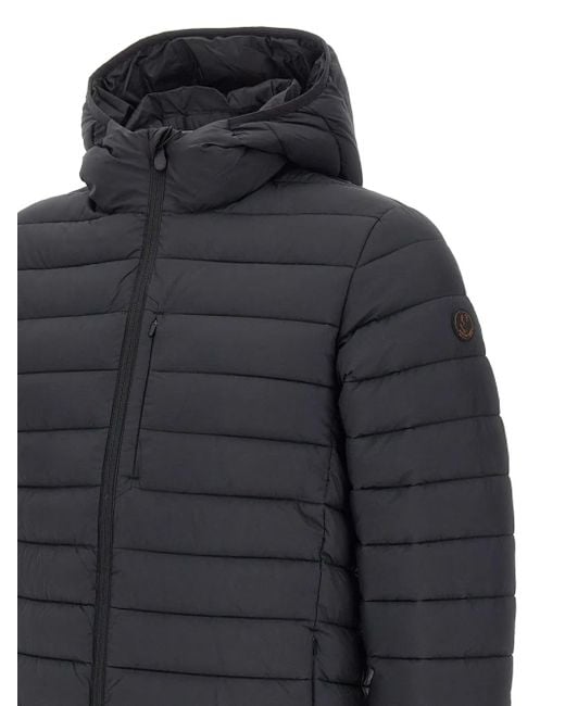 Hooded padded jacket Save The Duck de hombre de color Gray
