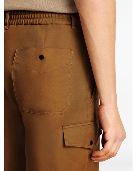 Fusalp Bermuda Shorts Met Cargozak in het Brown voor heren