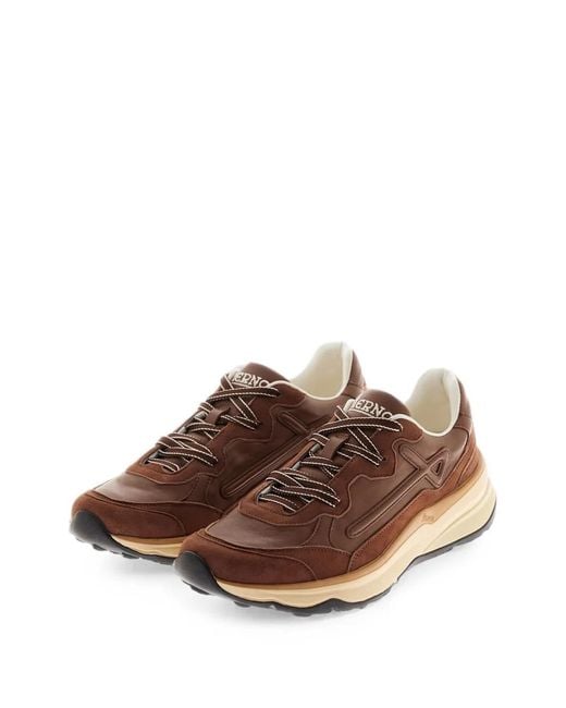 Herno Brown Maggiore Sneakers