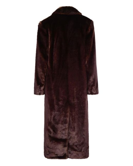 Stand Studio Black Buttoned Coat