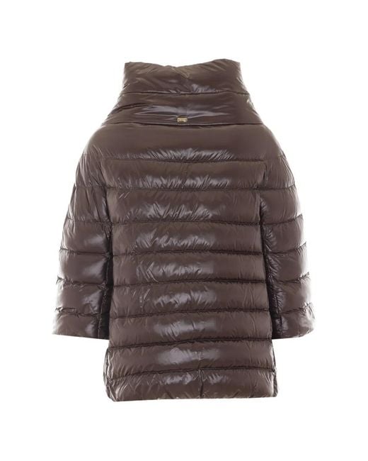 Herno Brown Aminta Padded Jacket