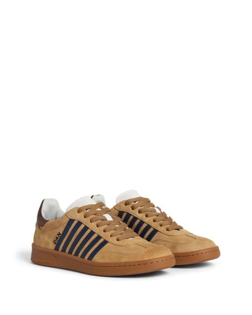 DSquared² Brown Boxer Sneakers for men