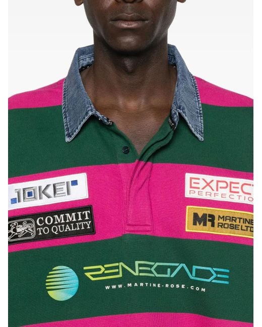 Martine Rose Pink Polo Shirts for men