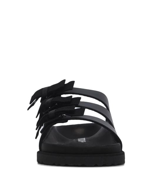 Birkenstock Black Strap Platform Sandals