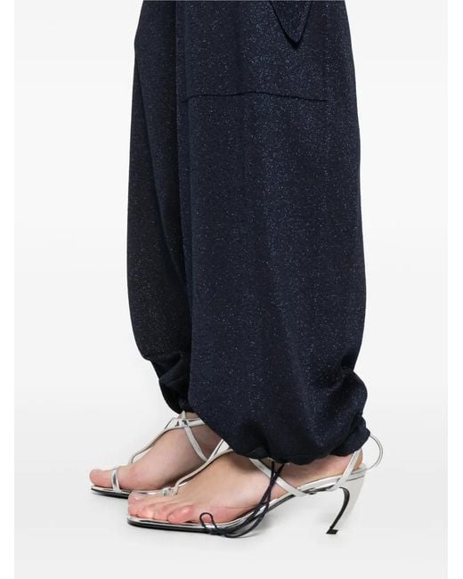 Circus Hotel Blue Cargo Pocket Trousers