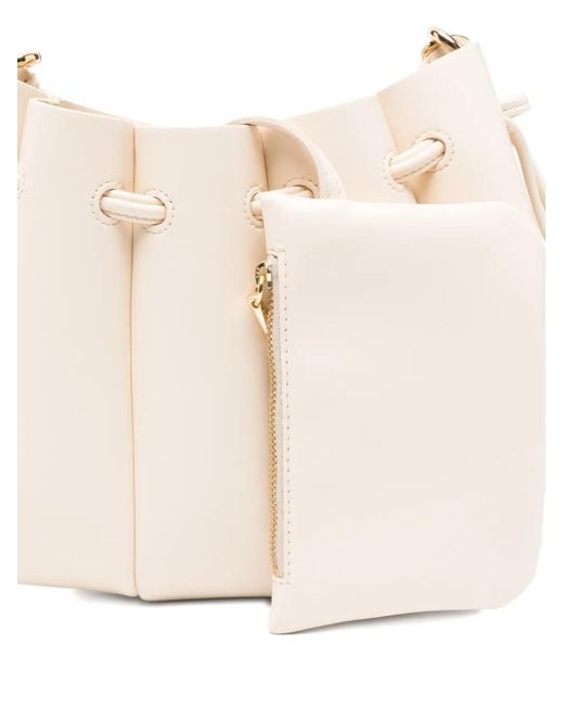 THEMOIRÈ Natural Calipso Drawstring Cross Body Bag