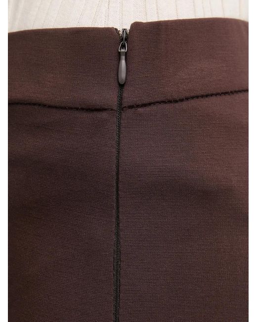 Haveone Flared Broek in het Brown