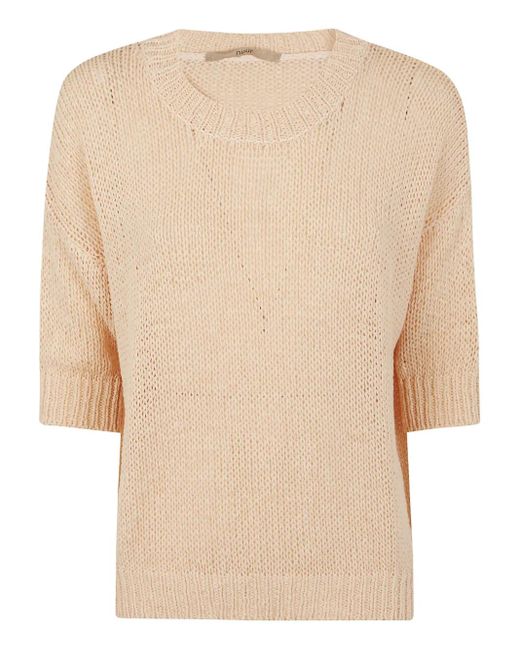 Nuur クロシェニット トップ Natural