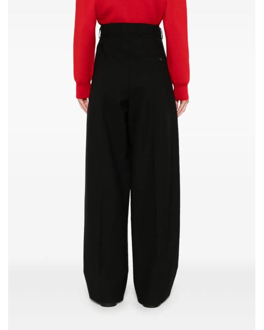 Stella McCartney Black Wide-Leg Trousers