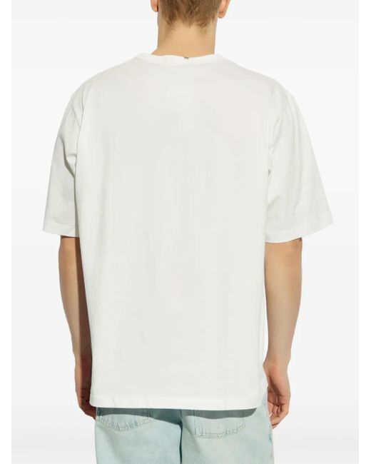 M I S B H V White T-Shirts And Polos for men