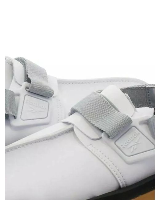 Reebok White Beatnik Syn Slides