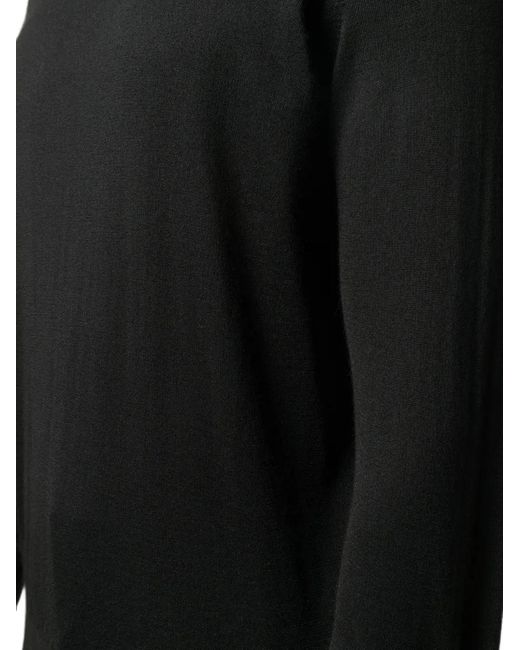Pull À Bords Nervurés Brunello Cucinelli pour homme en coloris Black