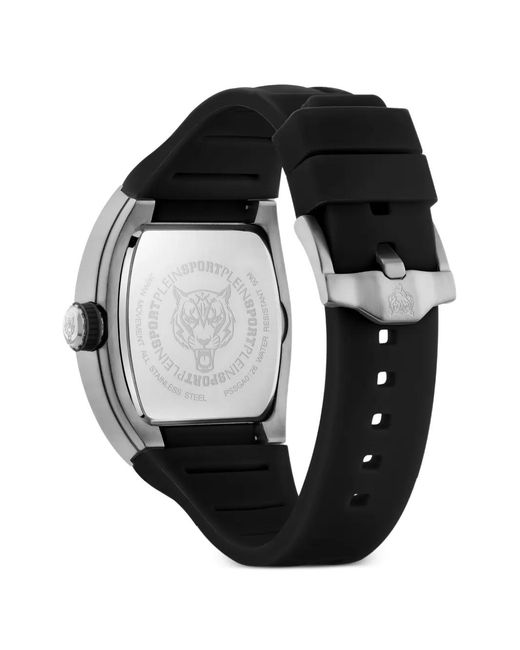 Philipp Plein Black Stormbreaker 44Mm Watch for men