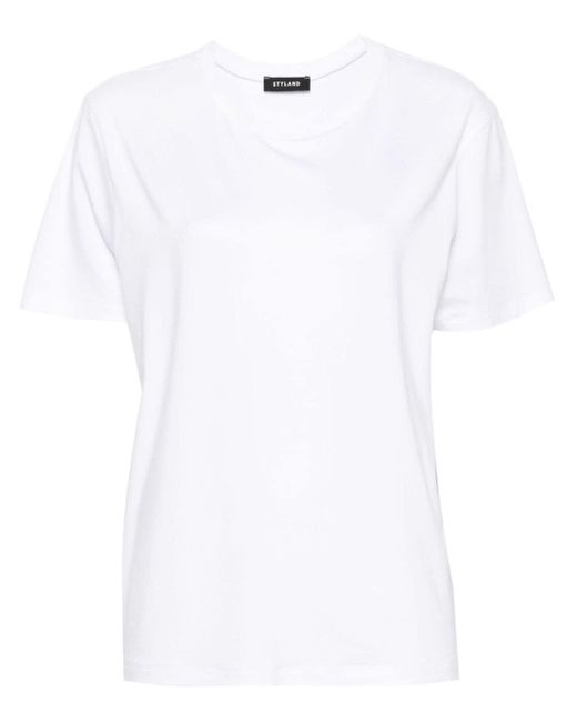 T-shirt a maniche corte di Styland in White