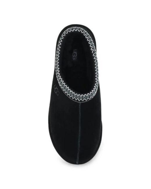 Ugg Black Tasman Ii Shearling-Lined Slippers for men