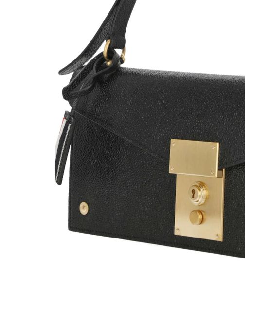 Thom Browne Black Mrs. Thom Leather Shoulder Bag