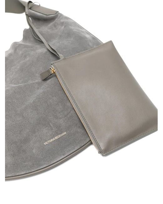 Victoria Beckham Gray Sac Porté Épaule The Dia