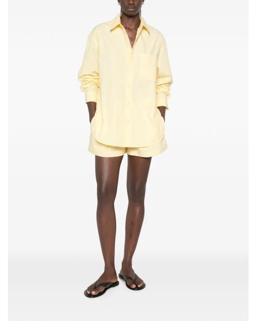 Matteau Natural Short À Taille Élastiquée