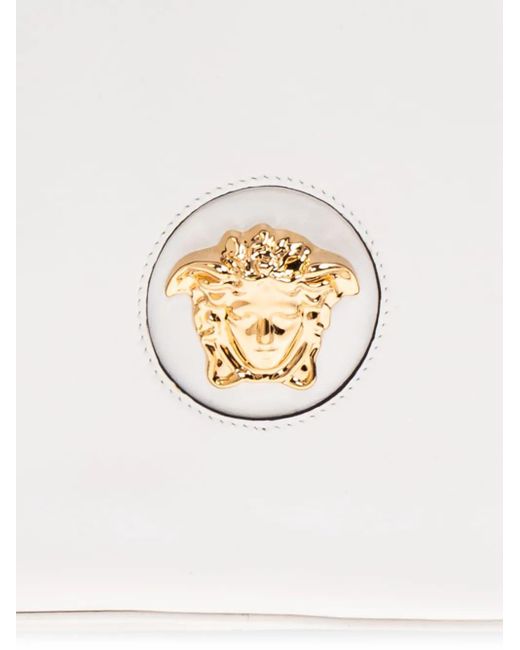 Versace White La Medusa Shopper