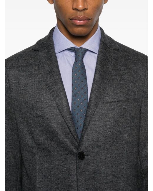 Blazer con botones Harris Wharf London de hombre de color Gray