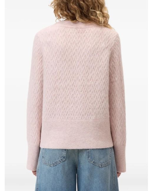 Pull À Col V Closed en coloris Pink