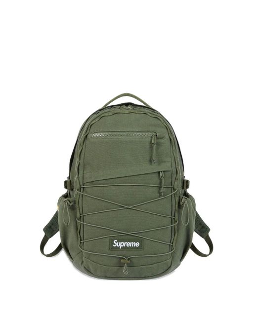 Supreme メンズ グリーン ロゴパッチ バックパック 【公式通販】