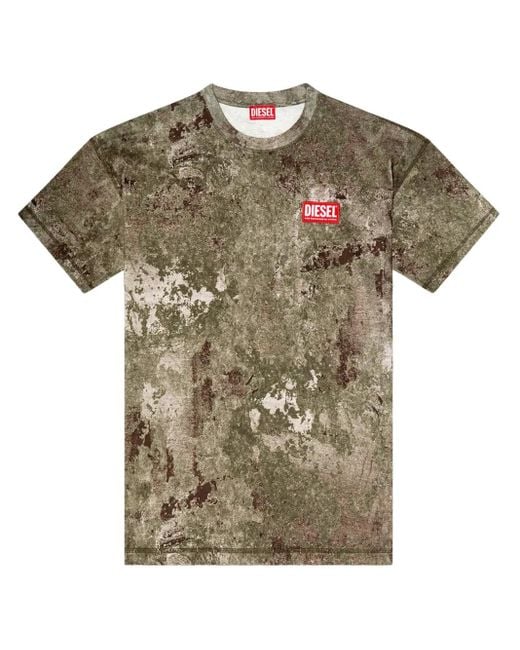 DIESEL Green Sweaters for men