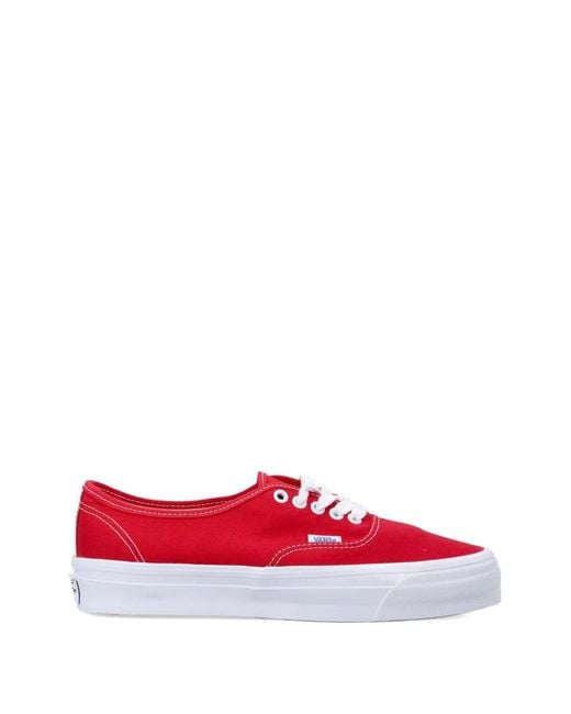 Vans Red Authentic 44 Sneakers