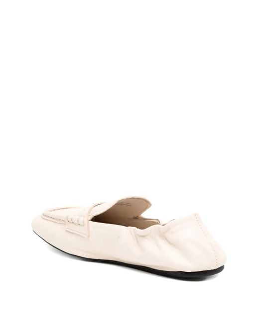 Senso White Astro I Leather Loafers
