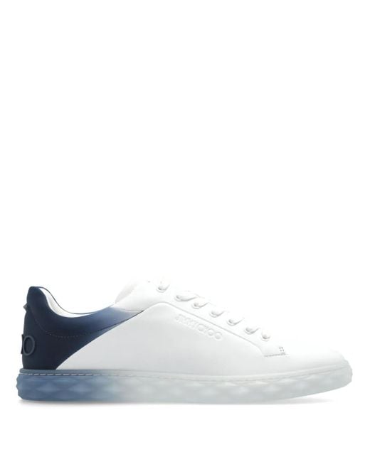 Zapatillas Diamond Light/M II con efecto sombreado Jimmy Choo de hombre de color White