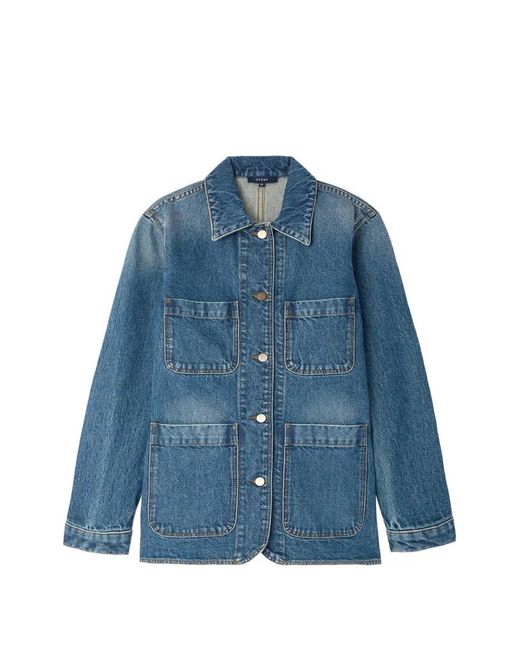 Soeur Garry Denim Jack in het Blue