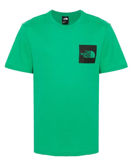 The North Face T-shirt Met Logoprint in het Green voor heren