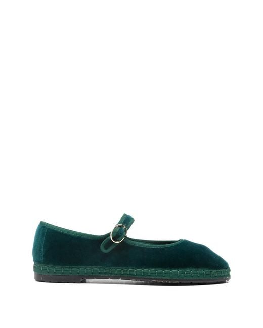 Flabelus Green Leonor Ballerinas