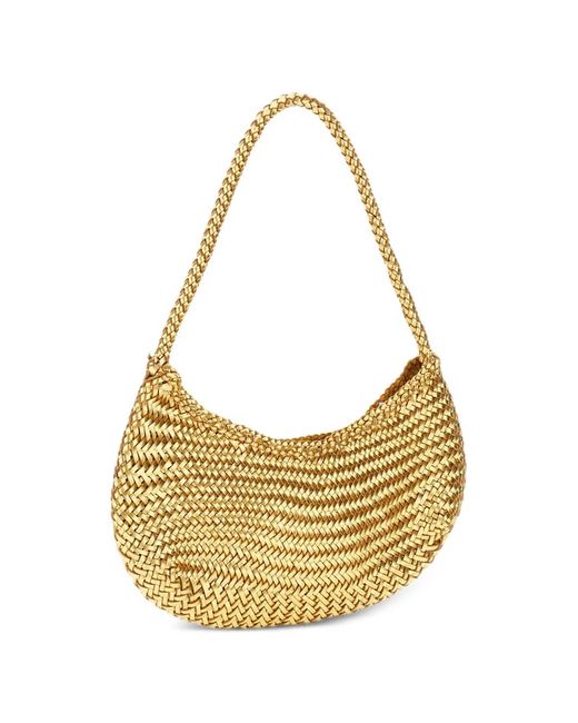 Dragon Diffusion Luna Mini Woven Tote Bag in Metallic | Lyst
