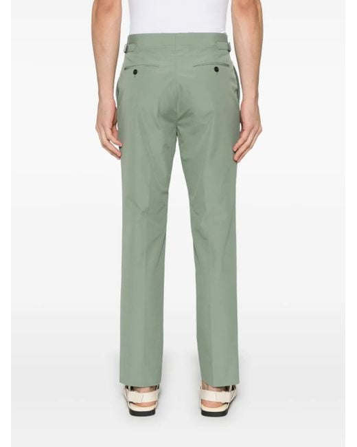 Fursac Green Cotton Trousers for men