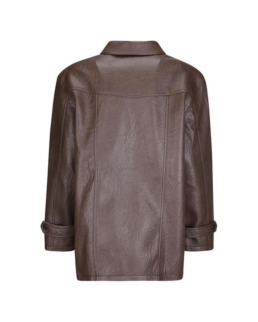 Source Unknown Brown Veste Carrie À Manches Longues