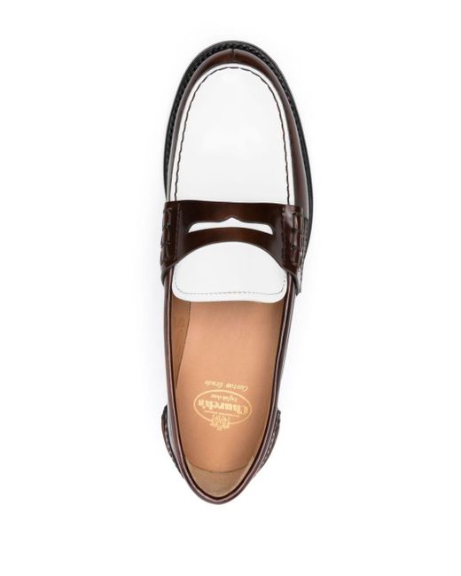 Church's Brown Pembrey W5 Leather Loafers