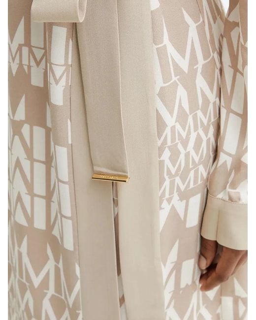 Guess Natural Belted Geometric-Pattern Mini Dress