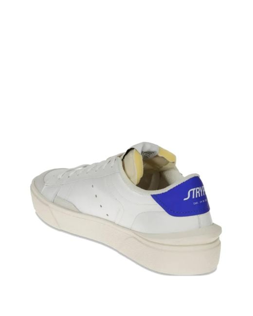 Strype Sneakers Aus Leder in White für Herren