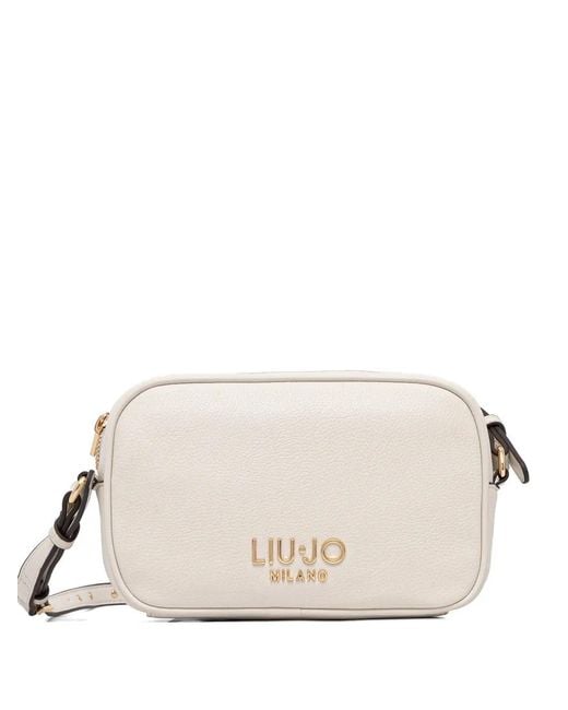 Liu Jo Natural Logo Satchel Cross Body Bag